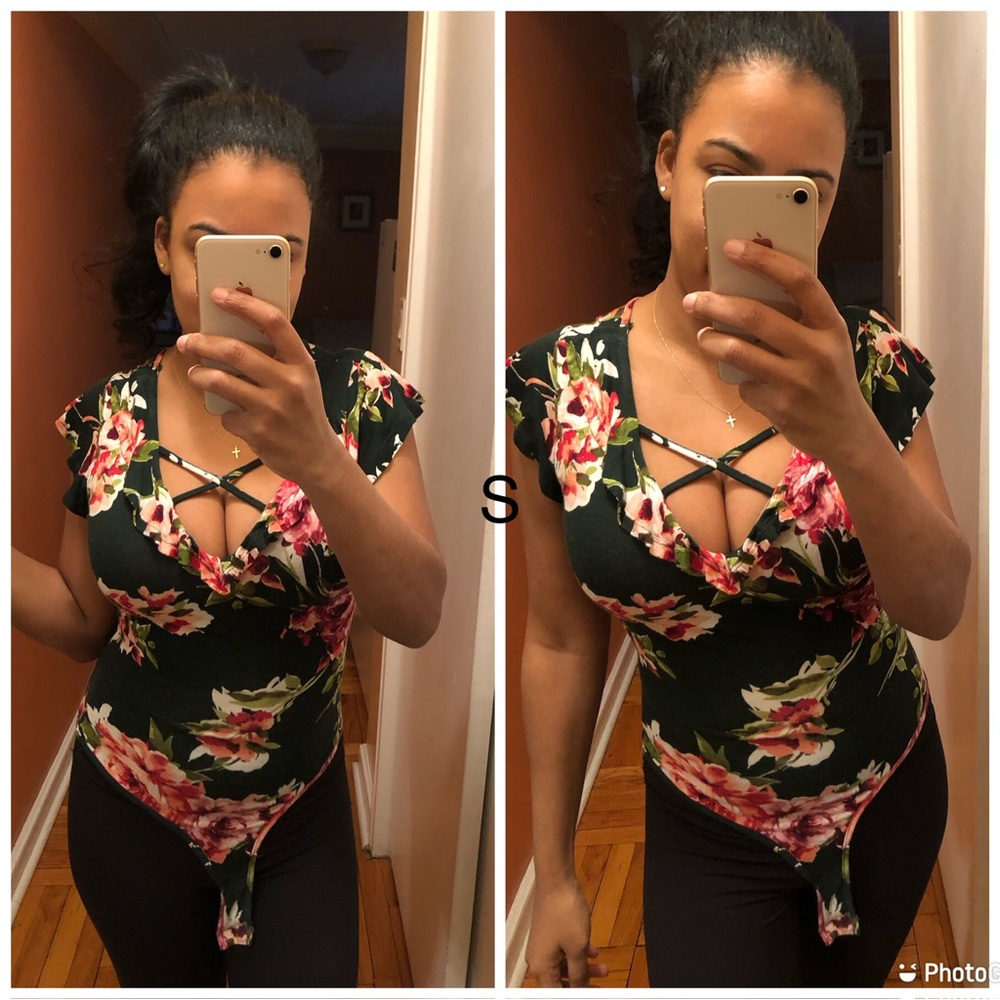 Floral bodysuit